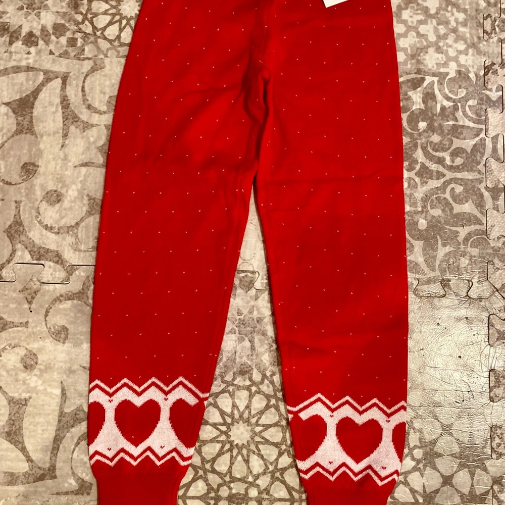 Jamie & Jack - red heart pants size 6